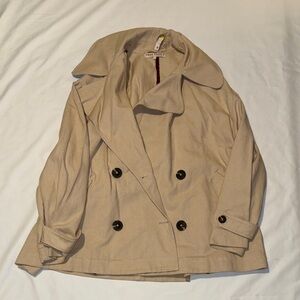 Free People Cream Jacket new with defects size large